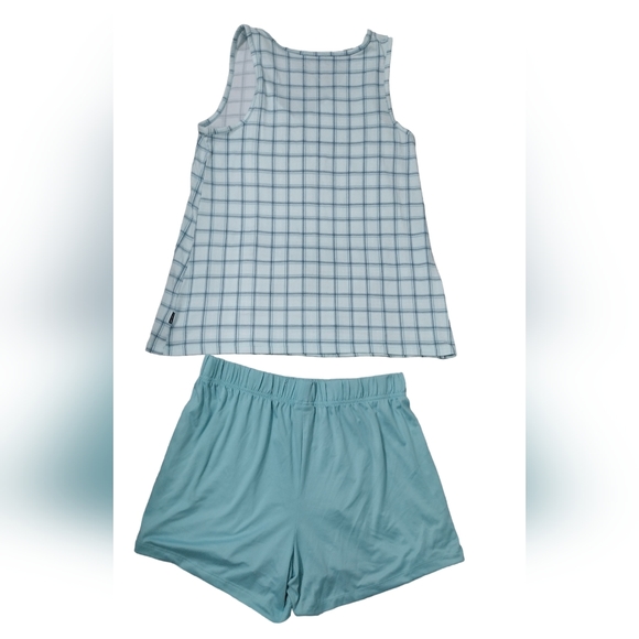 Eddie Bauer Women's Mint Green‎ 2 Piece Pajama Sleep Set M - Picture 3 of 6